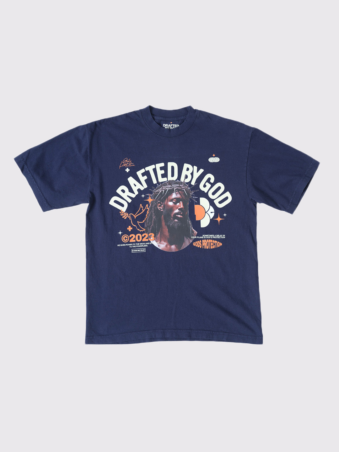 Black Jesus T-Shirt - Navy