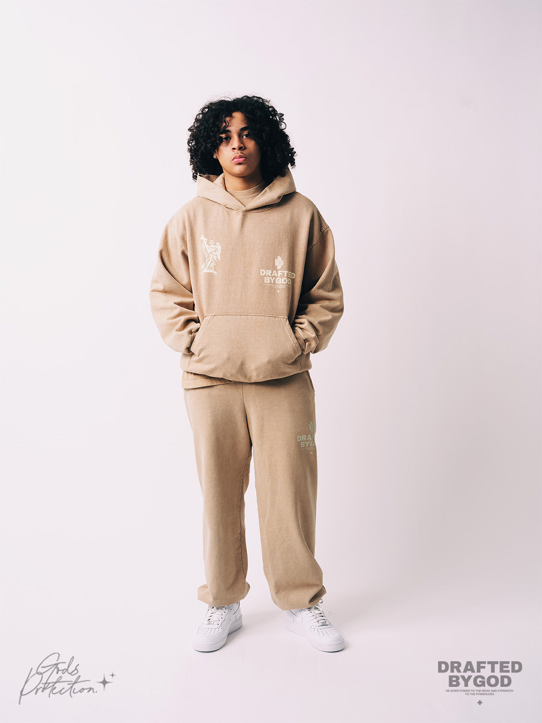 Holy Cross Set - Tan