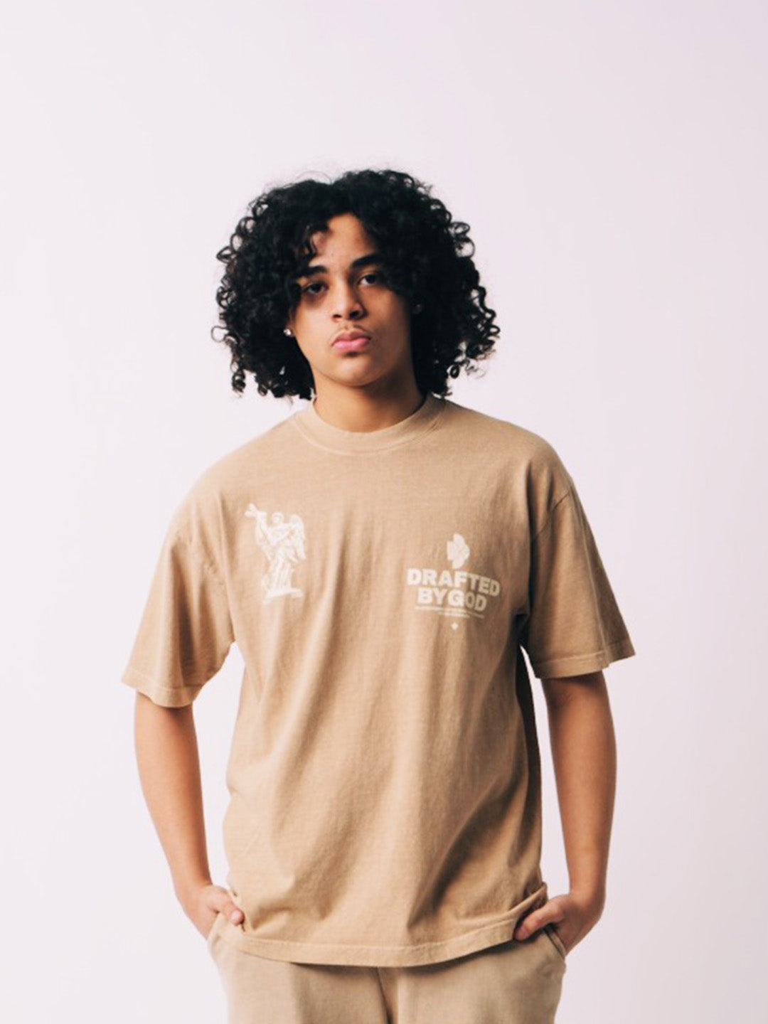 Holy Cross T-Shirt - Tan